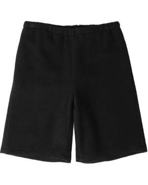 Rier Wool Shorts - Black