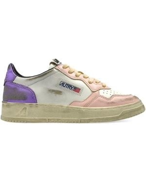 Autry Medalist Super Vintage Trainers - White