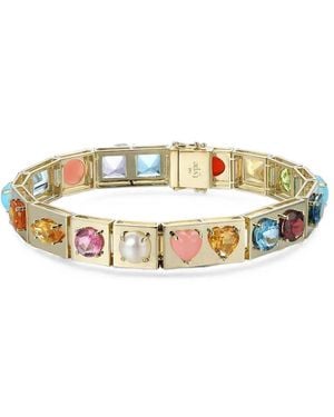 TYPE JEWELRY Leggo Multi-Stone Bracelet - Metallic