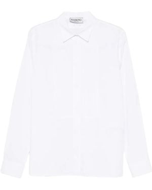 Iceberg Pintuck-Pleated Shirt - White
