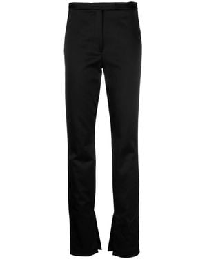 Alexander Wang Stretch-Satin Tailored Legging - Black