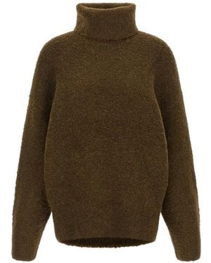 TOTEME Turtleneck Sweater - Green
