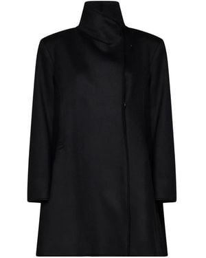 Gianluca Capannolo High-Neck Coat - Black