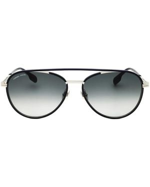 Canada Goose Titanium Pilot-Frame Sunglasses - Black