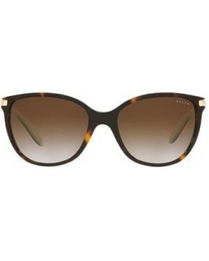 Polo Ralph Lauren Tortoiseshell-Effect Cat-Eye Sunglasses - Brown