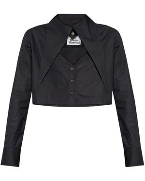 Vivienne Westwood Camicia Heart - Nero