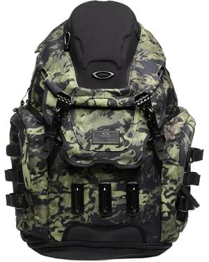 Oakley Mochila Kitchen Sink Con Motivo Militar - Negro