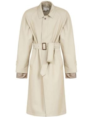 関税送料込【MAISON MARGIELA】トレンチコート レイヤード Maison Margiela メゾン・マルジェラ レイヤード トレンチコート