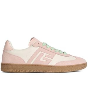 Balmain Swan Trainers - Pink
