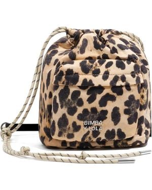 Bimba Y Lola Bolso Mini Con Cordones - Blanco