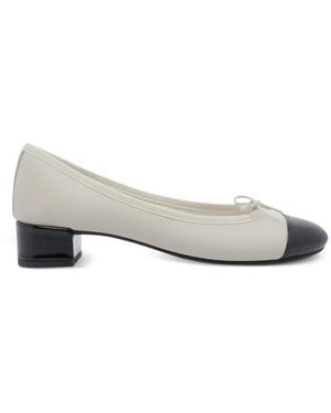 Repetto Zapatos De Tacón Alba Estilo Bailarinas - Blanco