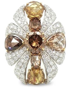 HYT Jewelry Cocktail Diamond Ring - White