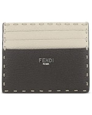 Fendi カードケース - グレー