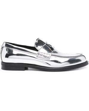 Gcds Wirdo Loafer Mit Reflektierendem Effekt - Weiß
