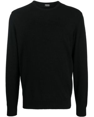 ZEGNA Pullover in oasi cashmere - Nero