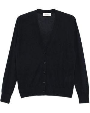 Lisa Yang Button-Front Cashmere Cardigan - Blue