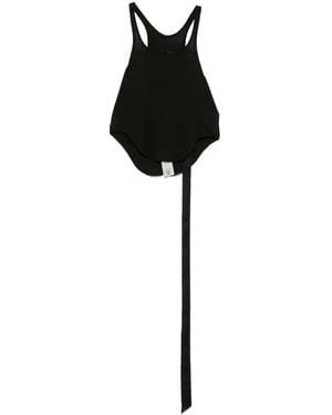 Rick Owens Drkshdw Basic Tank Cropped - Black