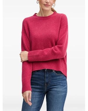 Benetton Crew-Neck Sweater - Red