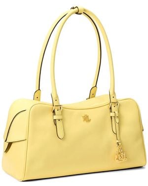 Ralph Lauren Bolso De Hombro Con Logo - Amarillo