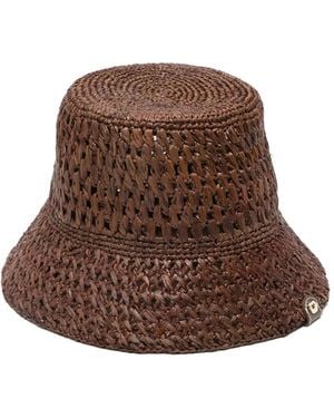 Maje Sombrero De Pescador De Rafia Natural - Marrón