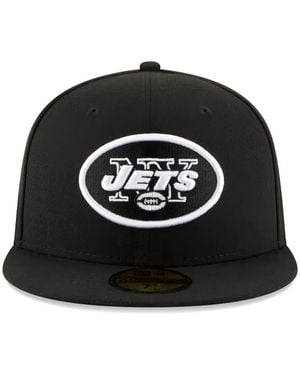 KTZ X New York Jets 59Fifty Embroidered Cap - Black