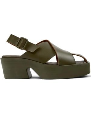 Camper Billie Pumps - Green
