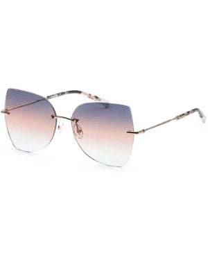 Missoni Zonnebril Met Cat-Eye Montuur - Wit