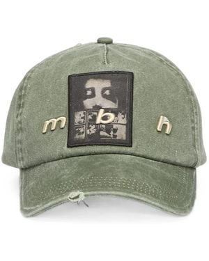 MISBHV Gorra Con Parche Gráfico - Verde