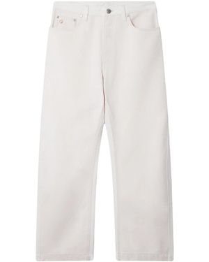 Stella McCartney Neutral Cropped Jeans - Women's - Cotton - White