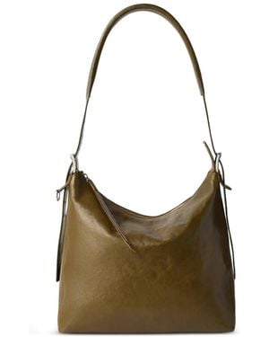 Lemaire Bolso Hobo Belted Pequeño De Piel - Verde