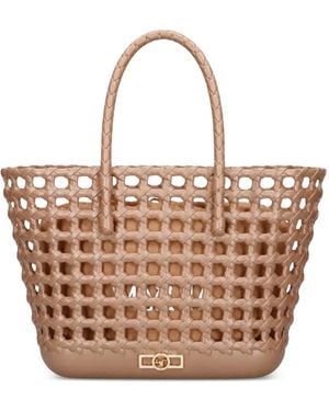 Marc Ellis Flat Sunset Double-Handle Tote Bag - Natural