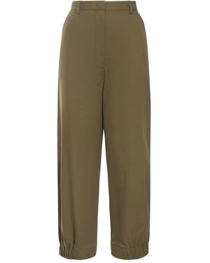 Herno Straight Pants - Green