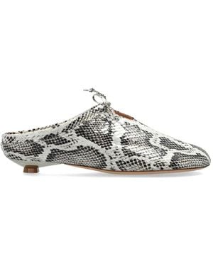 Agl Attilio Giusti Leombruni Abe Easy Mules - White