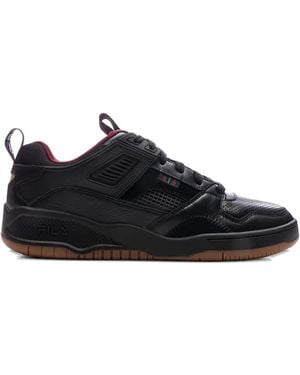 Fila Corda Lux Perforated Trainers - Black
