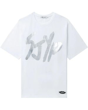 SJYP Logo-Print T-Shirt - White