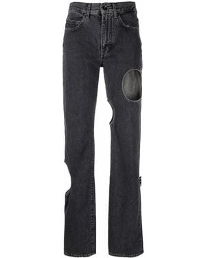 Off-White c/o Virgil Abloh Meteor Straight-leg Jeans - Blue