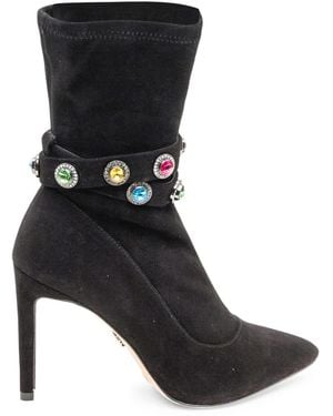Kurt Geiger Sofia Suede Boots - Black