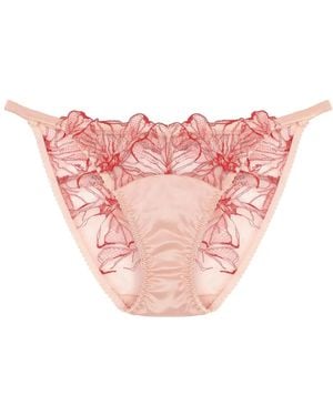 Fleur Of England Ouvert Briefs - Pink