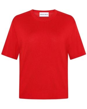 EMERSON RENALDI T-Shirt À Col Rond - Rouge