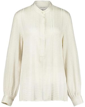 Zeus+Dione Hera Textured Blouse - White