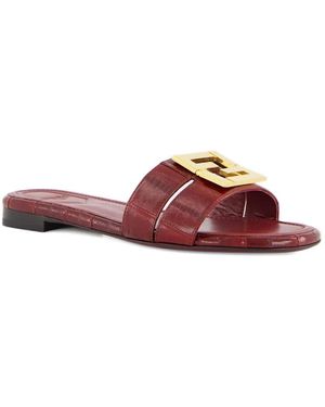 Fendi Ffold Ayers Flip-flops in Blue | Lyst