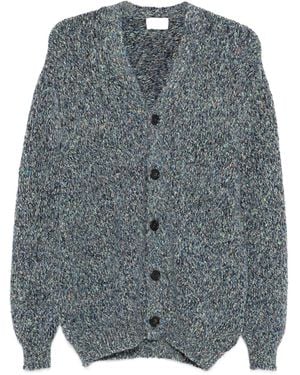 Scaglione Speckled Cardigan - Grey