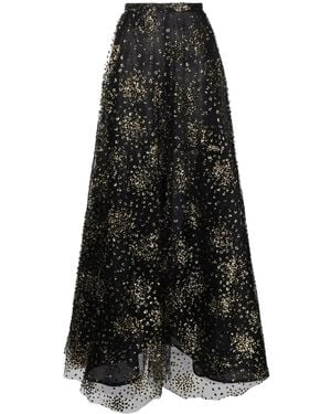 Bambah Sequin-Embellished Maxi Skirt - Black
