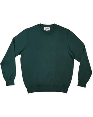 MC2 Saint Barth Crew-Neck Long-Sleeve Jumper - Green