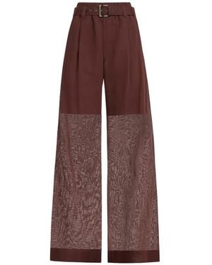 Brunello Cucinelli Loose Pants - Purple