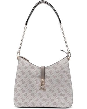 Guess Borsa A Spalla Zamira - Grigio