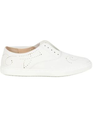 Fratelli Rossetti Brogue Detail Trainers - White