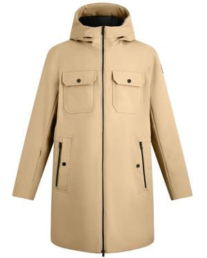 Fusalp Hooded Pocket Coat - Natural