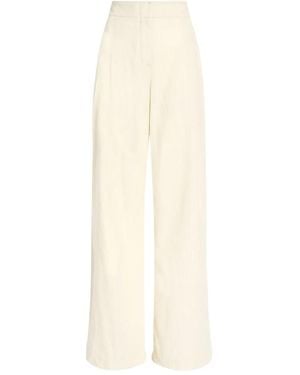 Proenza Schouler Aria Corduroy Trousers - White