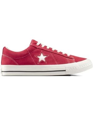 Converse One Star 95 Trainers - Red